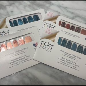 4 sets Color Street nails 💅